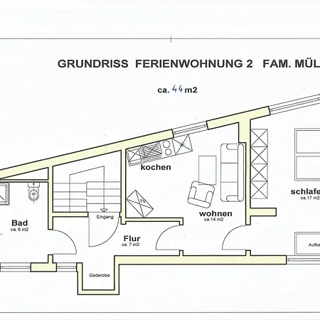 Uns Luett Huus - Whg 2 Strandnah Apartment *